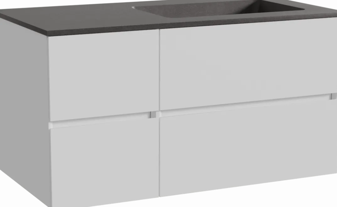 Storke Edge badkamermeubel met Scuro wastafel