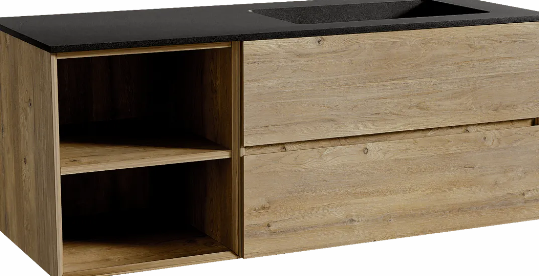 Storke Edge badkamermeubel met Scuro wastafel
