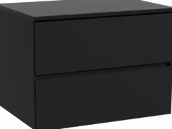 Storke Edge badkamermeubel met Panton wastafelblad voor waskom(men)
