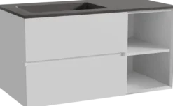 Storke Edge badkamermeubel met Scuro wastafel