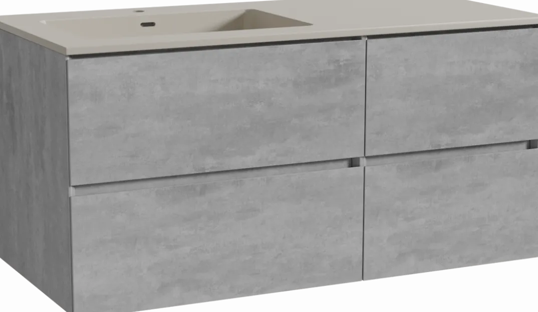 Storke Edge badkamermeubel met Diva wastafel