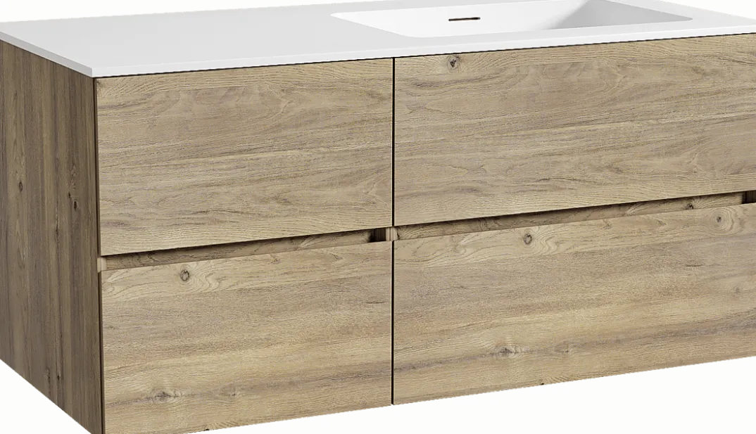 Storke Edge badkamermeubel met Mata wastafel