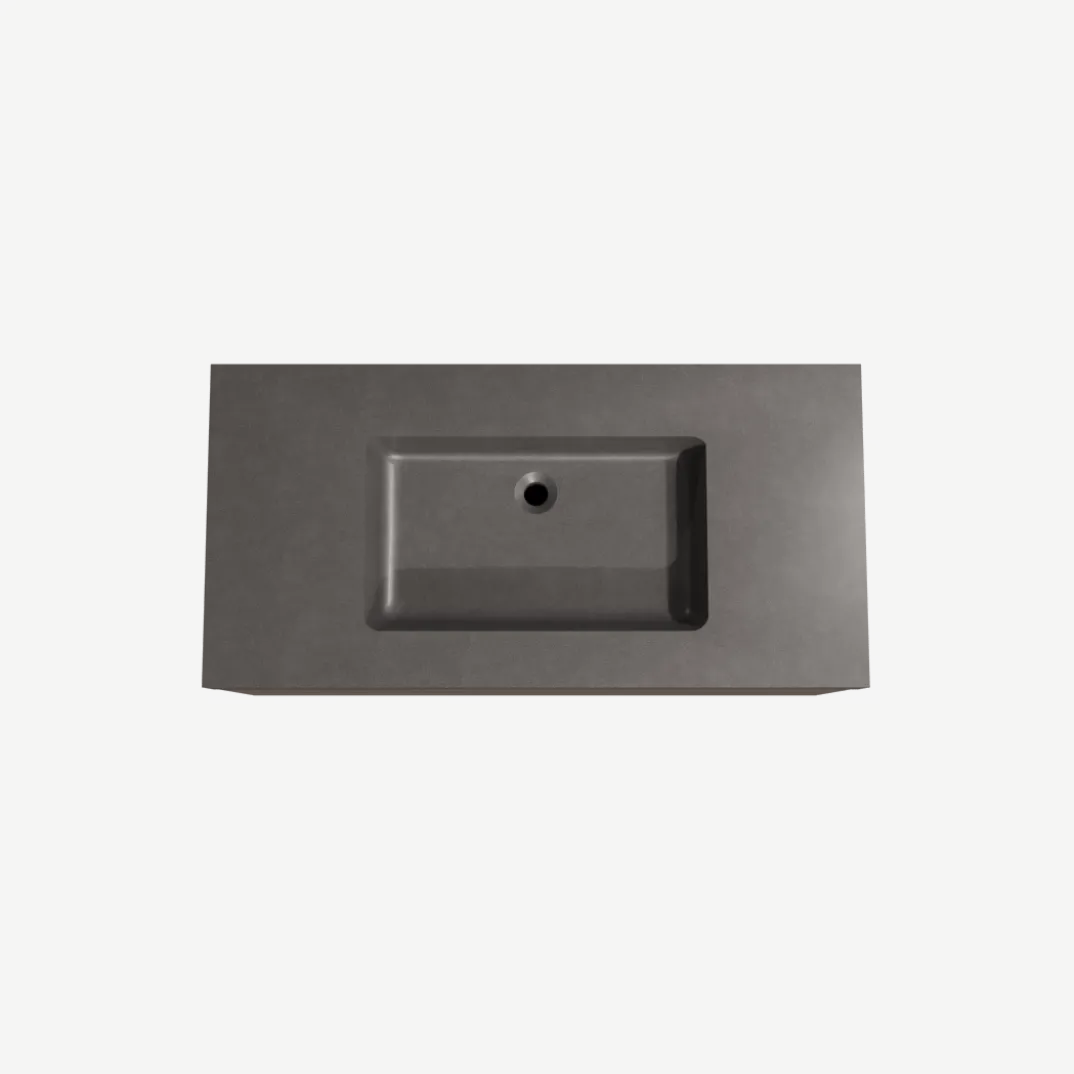 Storke Edge badkamermeubel met Scuro High wastafel