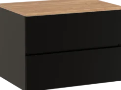 Storke Edge badkamermeubel met Panton wastafelblad voor waskom(men)