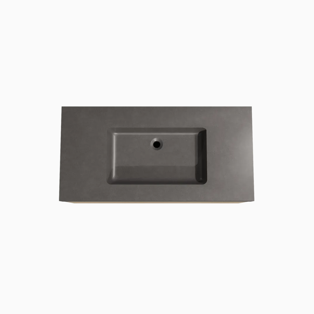 Storke Edge badkamermeubel met Scuro High wastafel