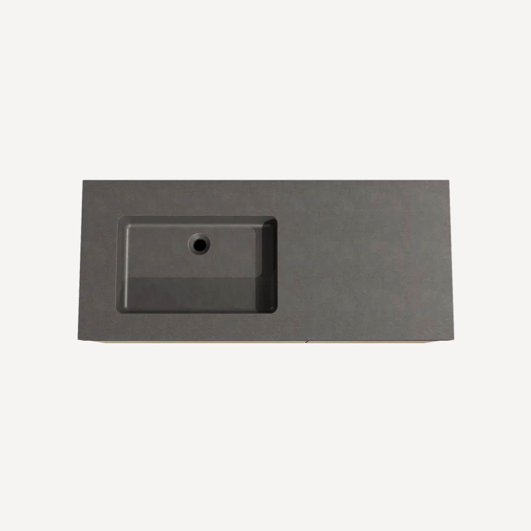 Storke Edge badkamermeubel met Scuro High wastafel