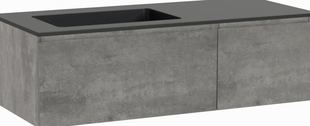 Storke Edge badkamermeubel met Scuro wastafel