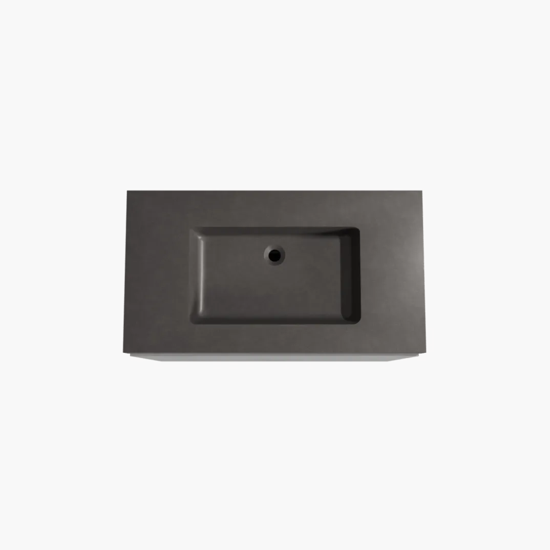 Storke Edge badkamermeubel met Scuro High wastafel