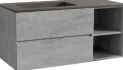 Storke Edge badkamermeubel met Scuro wastafel