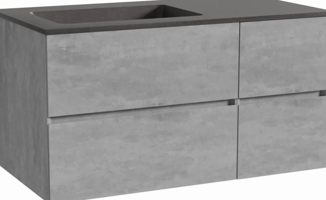 Storke Edge badkamermeubel met Scuro wastafel