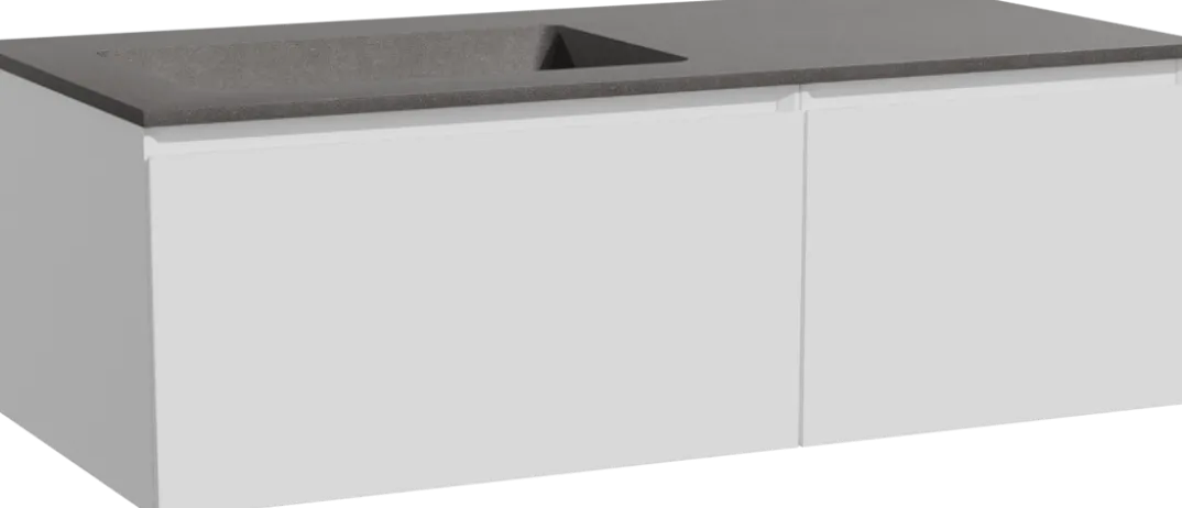 Storke Edge badkamermeubel met Scuro wastafel