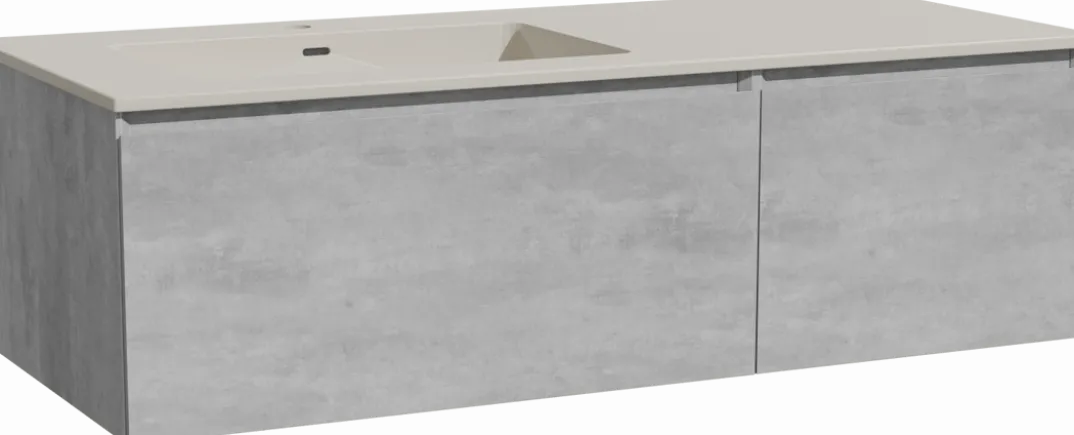 Storke Edge badkamermeubel met Diva wastafel