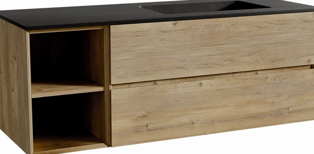 Storke Edge badkamermeubel met Scuro wastafel