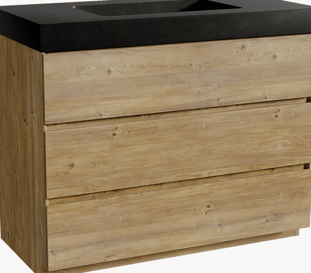 Storke Edge badkamermeubel met Scuro High wastafel