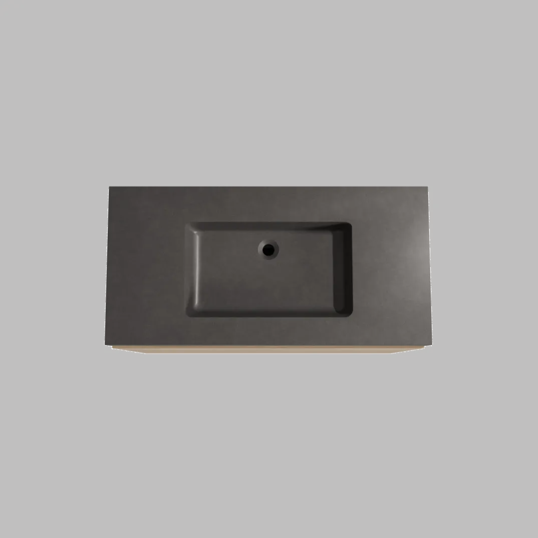 Storke Edge badkamermeubel met Scuro High wastafel