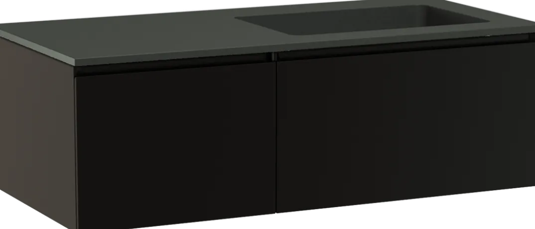 Storke Edge badkamermeubel met Scuro wastafel