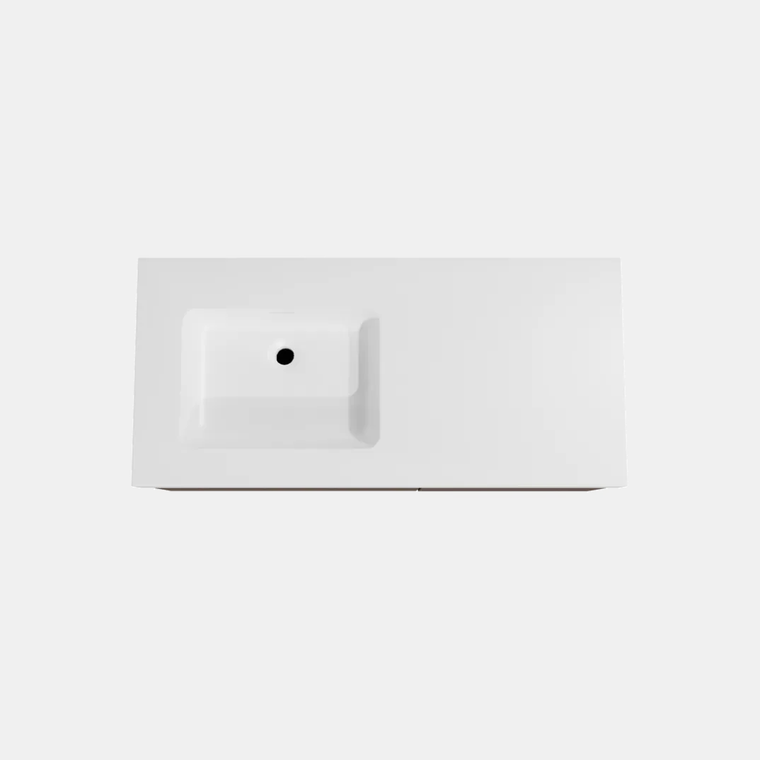 Storke Edge badkamermeubel met Mata High wastafel