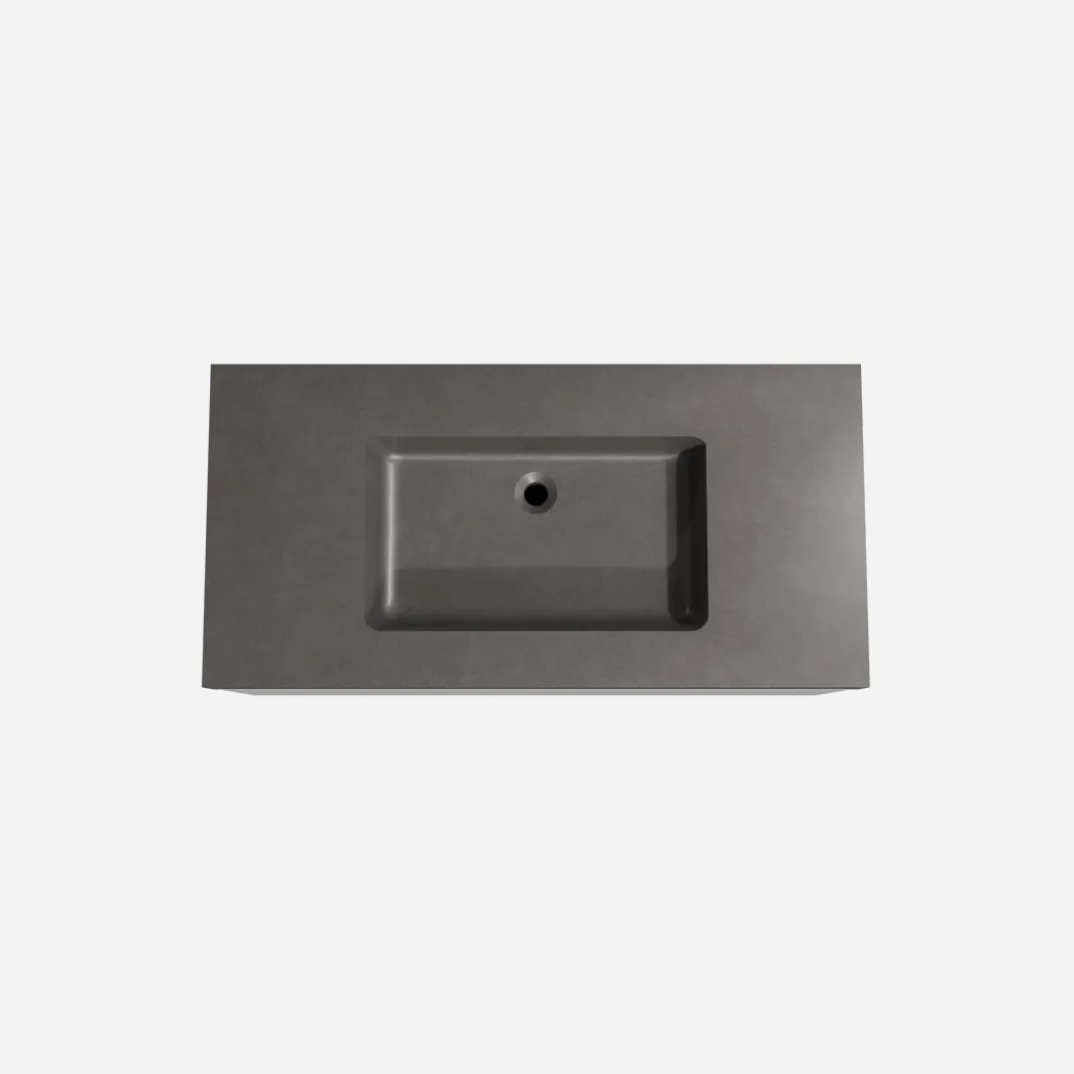 Storke Edge badkamermeubel met Scuro High wastafel