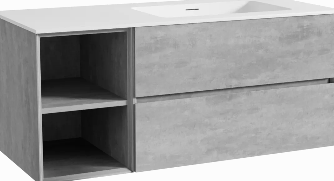 Storke Edge badkamermeubel met Mata wastafel