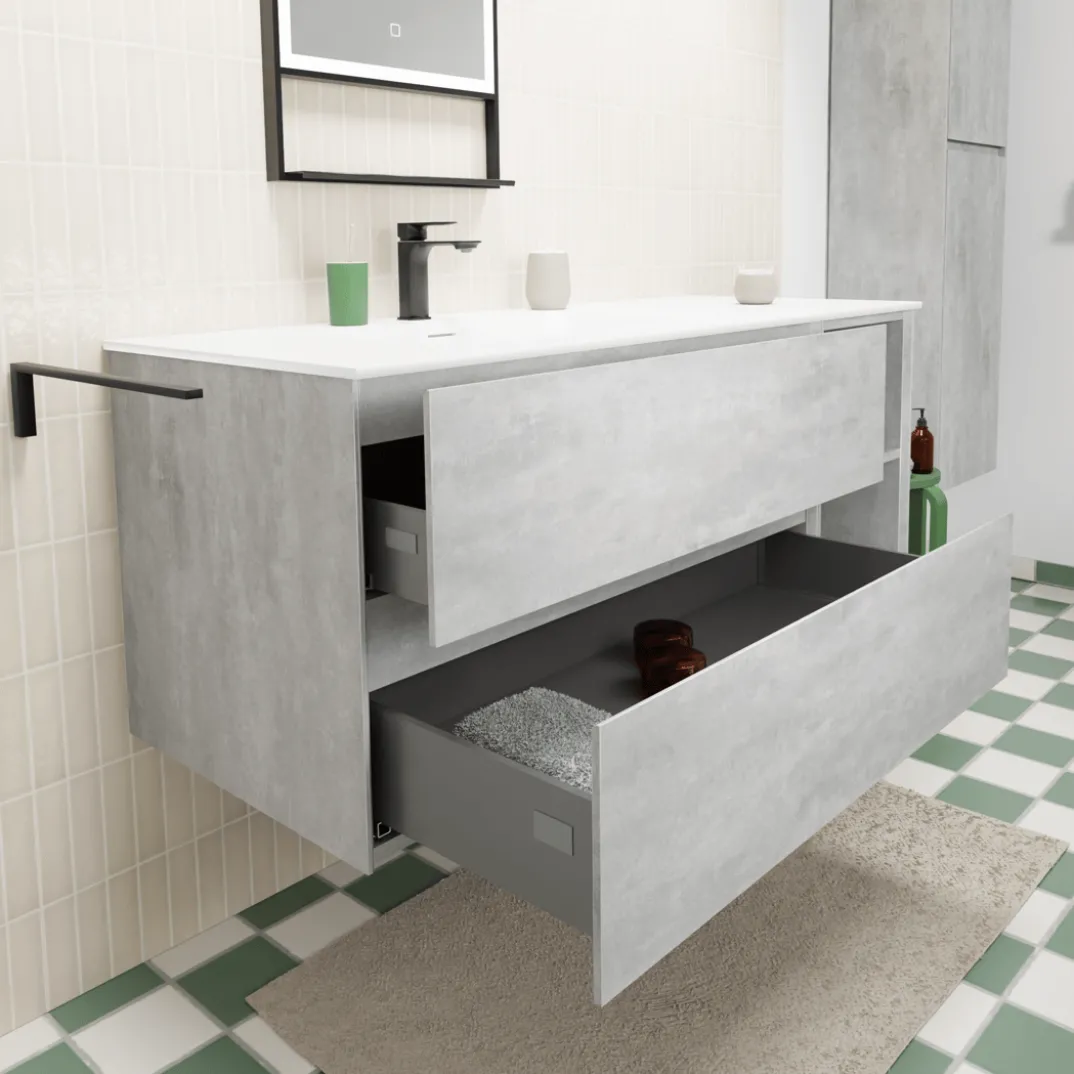 Storke Edge badkamermeubel met Mata wastafel