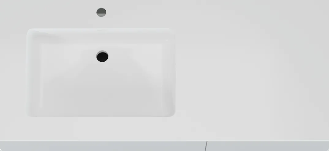 Storke Edge badkamermeubel met Bilia wastafel