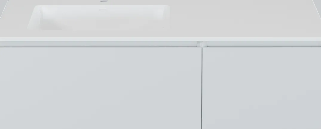 Storke Edge badkamermeubel met Bilia wastafel