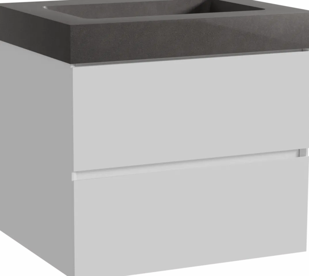 Storke Edge badkamermeubel met Scuro High wastafel