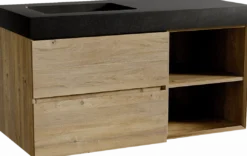 Storke Edge badkamermeubel met Scuro High wastafel