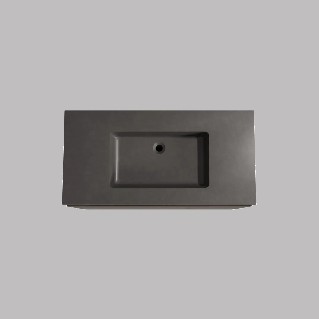 Storke Edge badkamermeubel met Scuro High wastafel