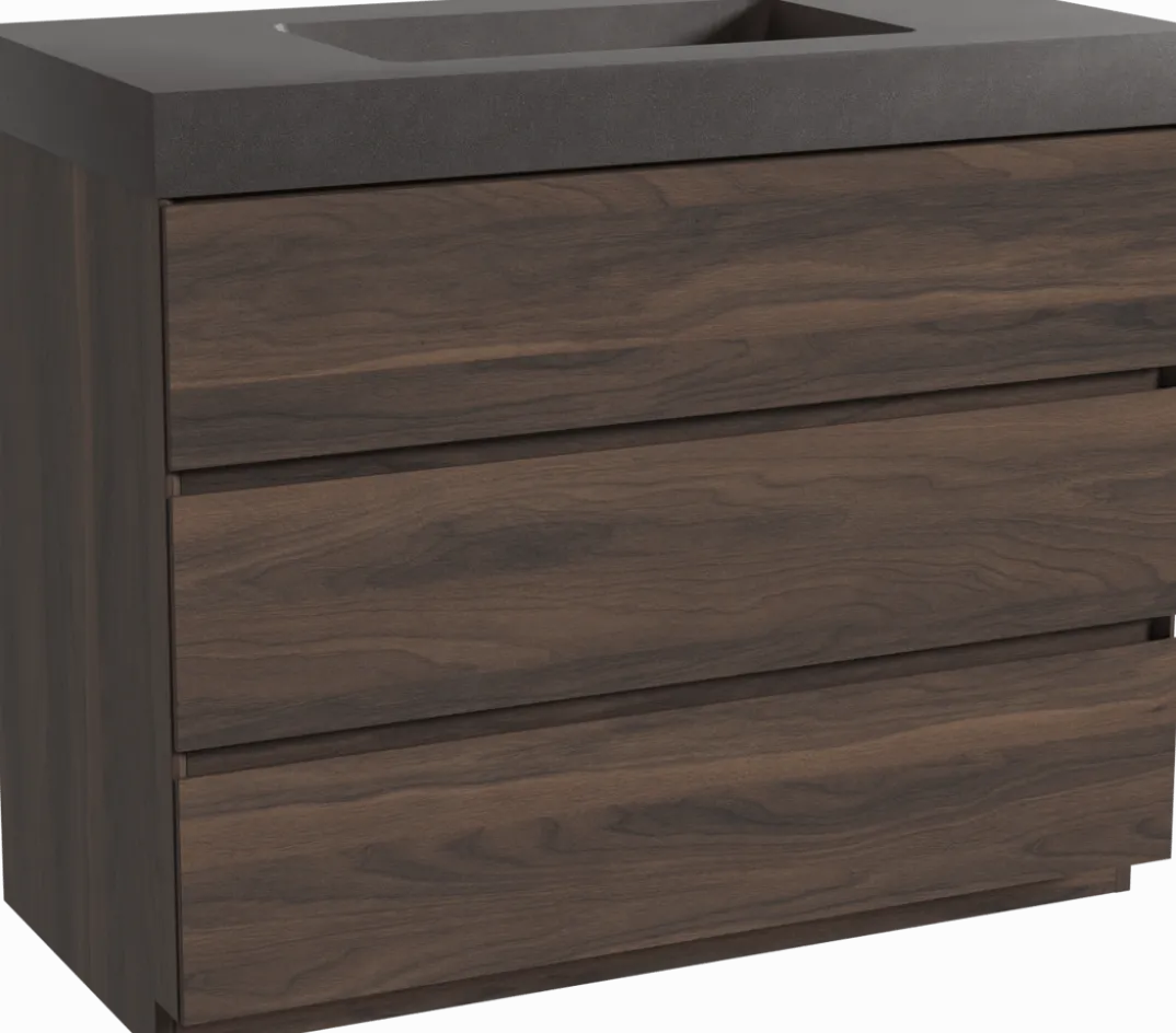 Storke Edge badkamermeubel met Scuro High wastafel