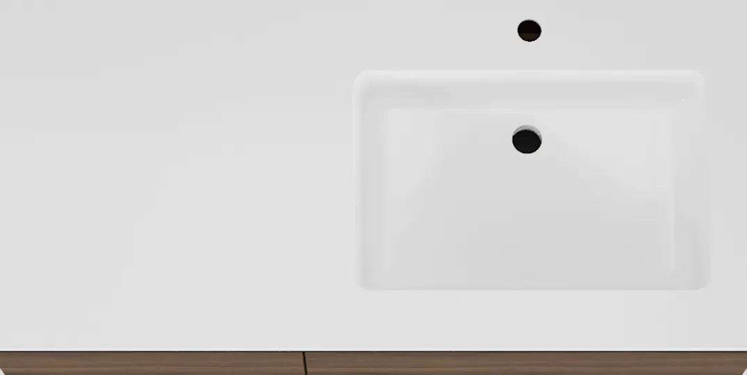 Storke Edge badkamermeubel met Bilia wastafel