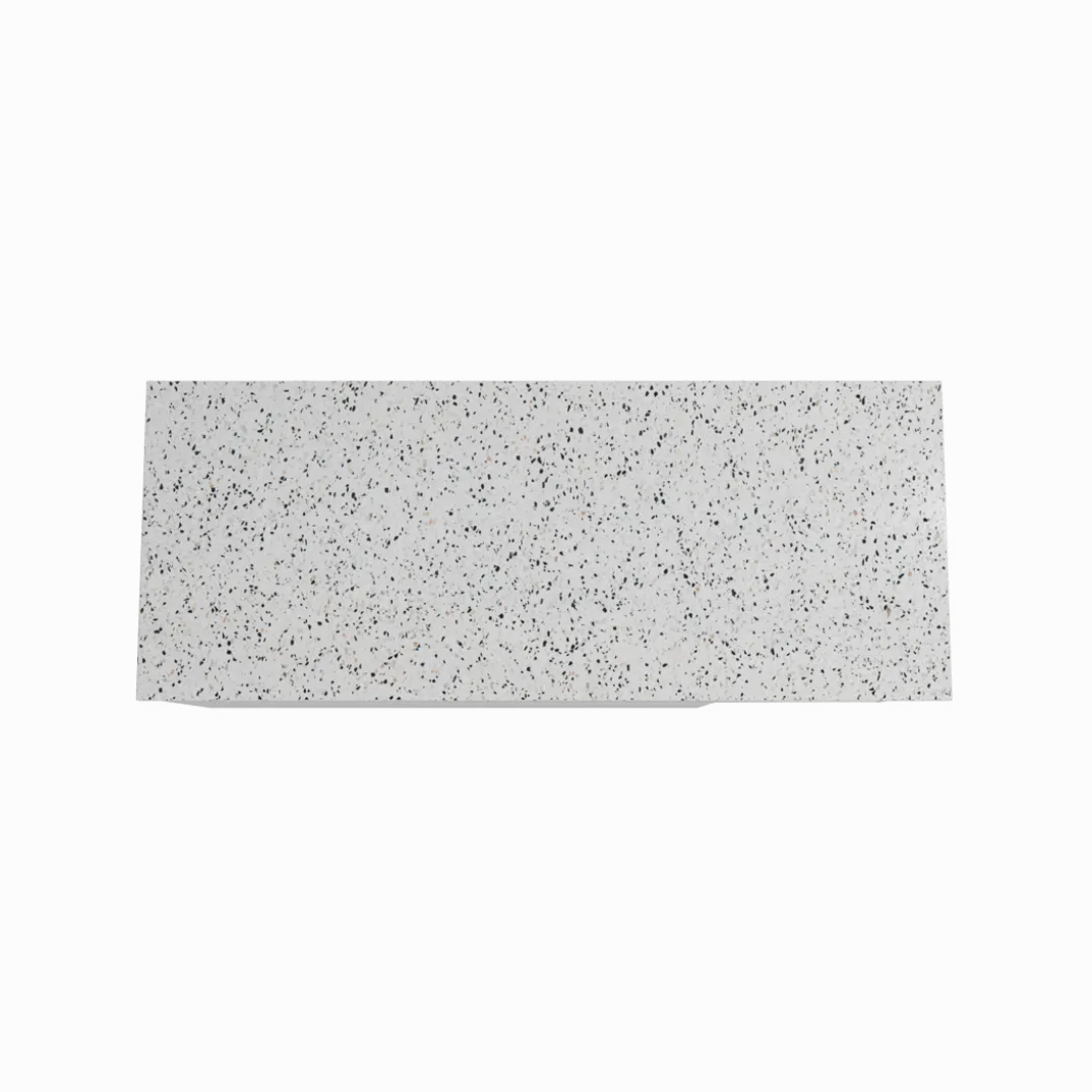 Storke Edge badkamermeubel met Tavola wastafelblad voor waskom(men)