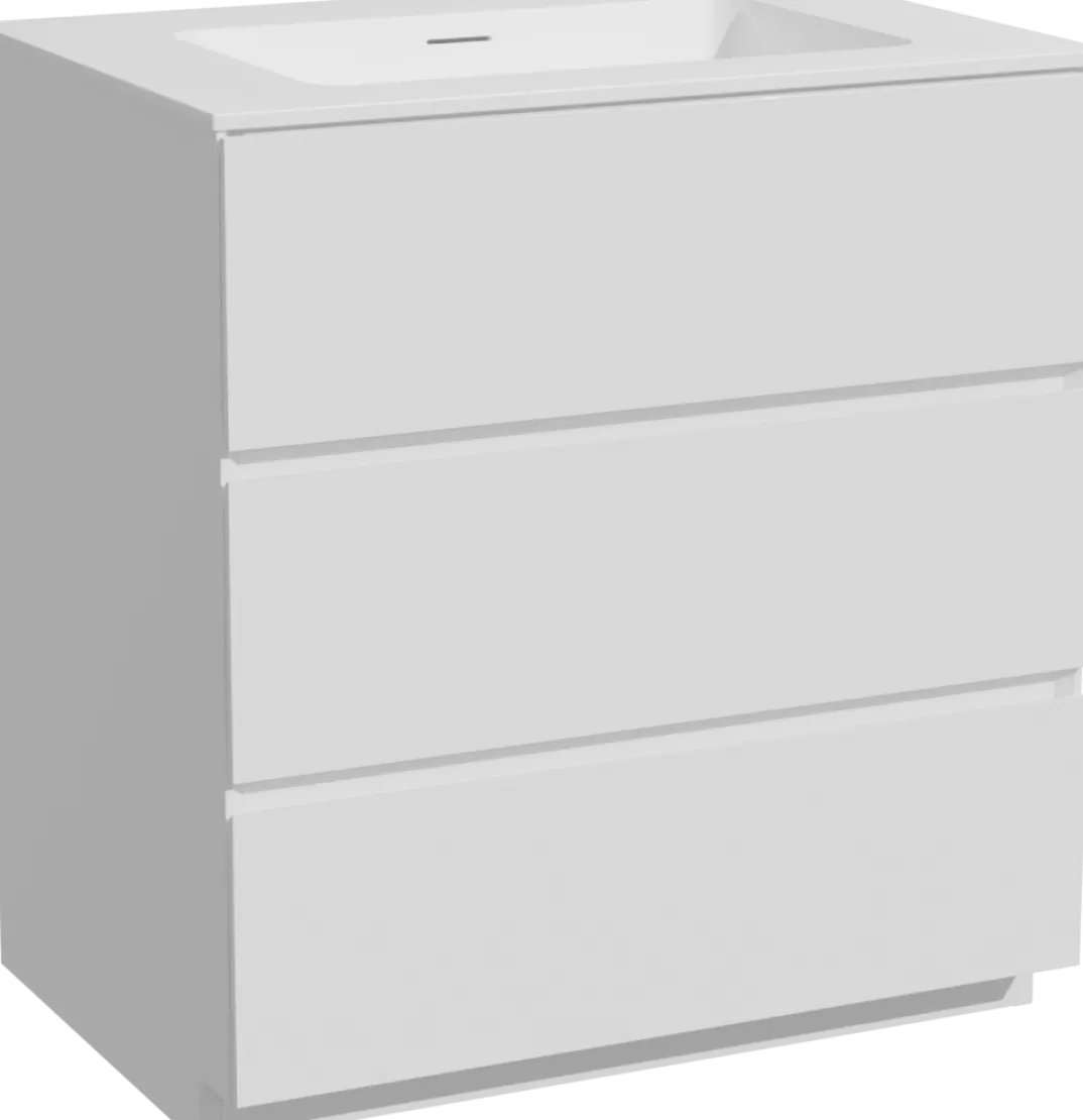 Storke Edge badkamermeubel met Mata wastafel