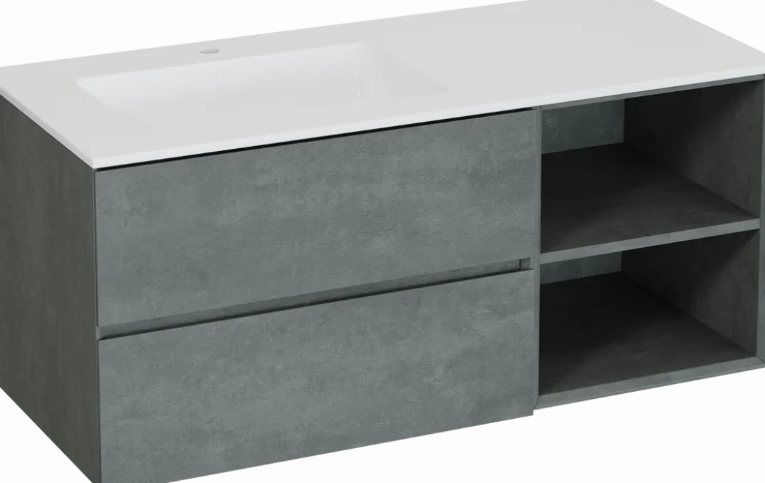 Storke Edge badkamermeubel met Bilia wastafel