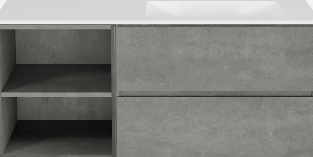 Storke Edge badkamermeubel met Bilia wastafel
