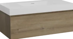Storke Edge badkamermeubel met Mata High wastafel