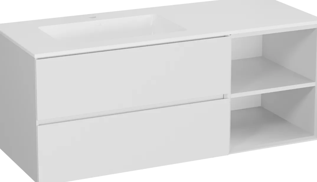 Storke Edge badkamermeubel met Bilia wastafel