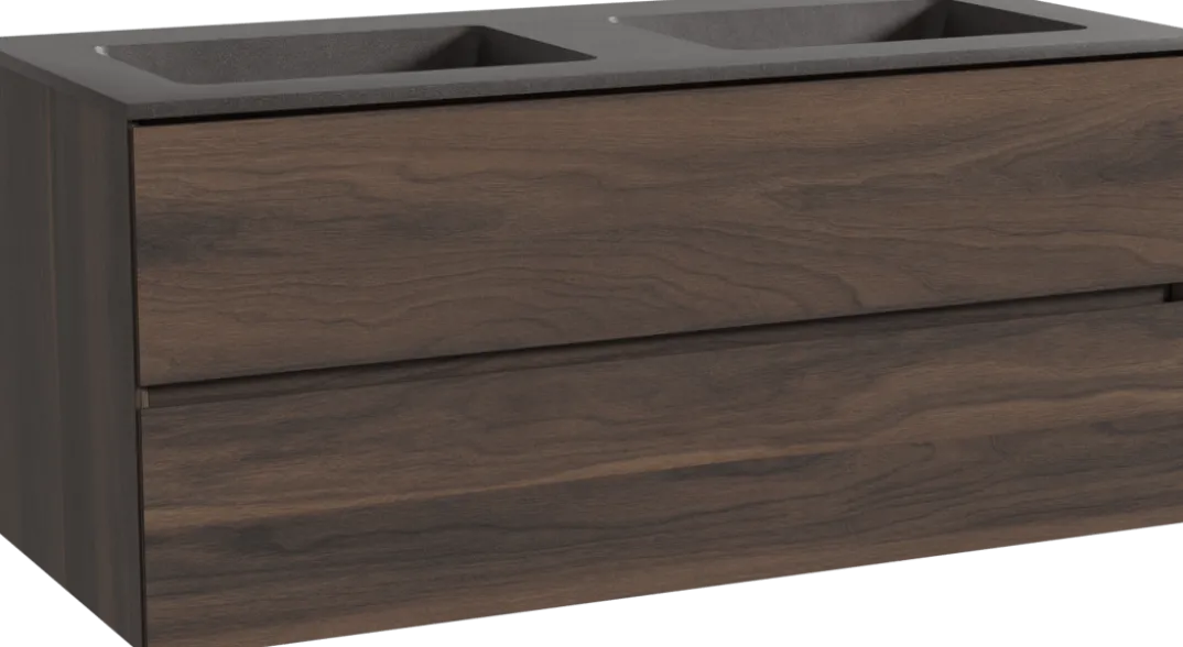Storke Edge badkamermeubel met Scuro wastafel
