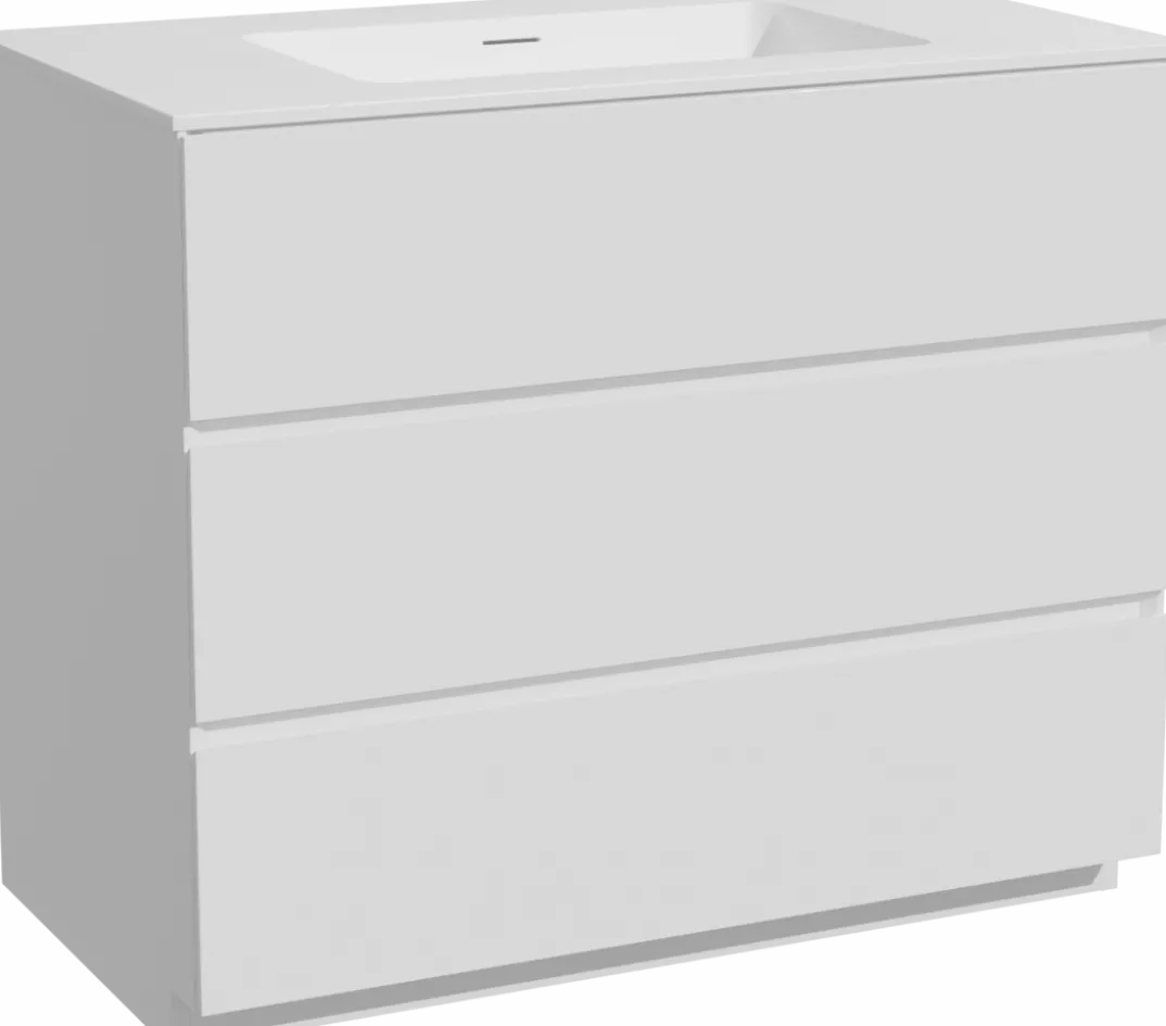 Storke Edge badkamermeubel met Mata wastafel