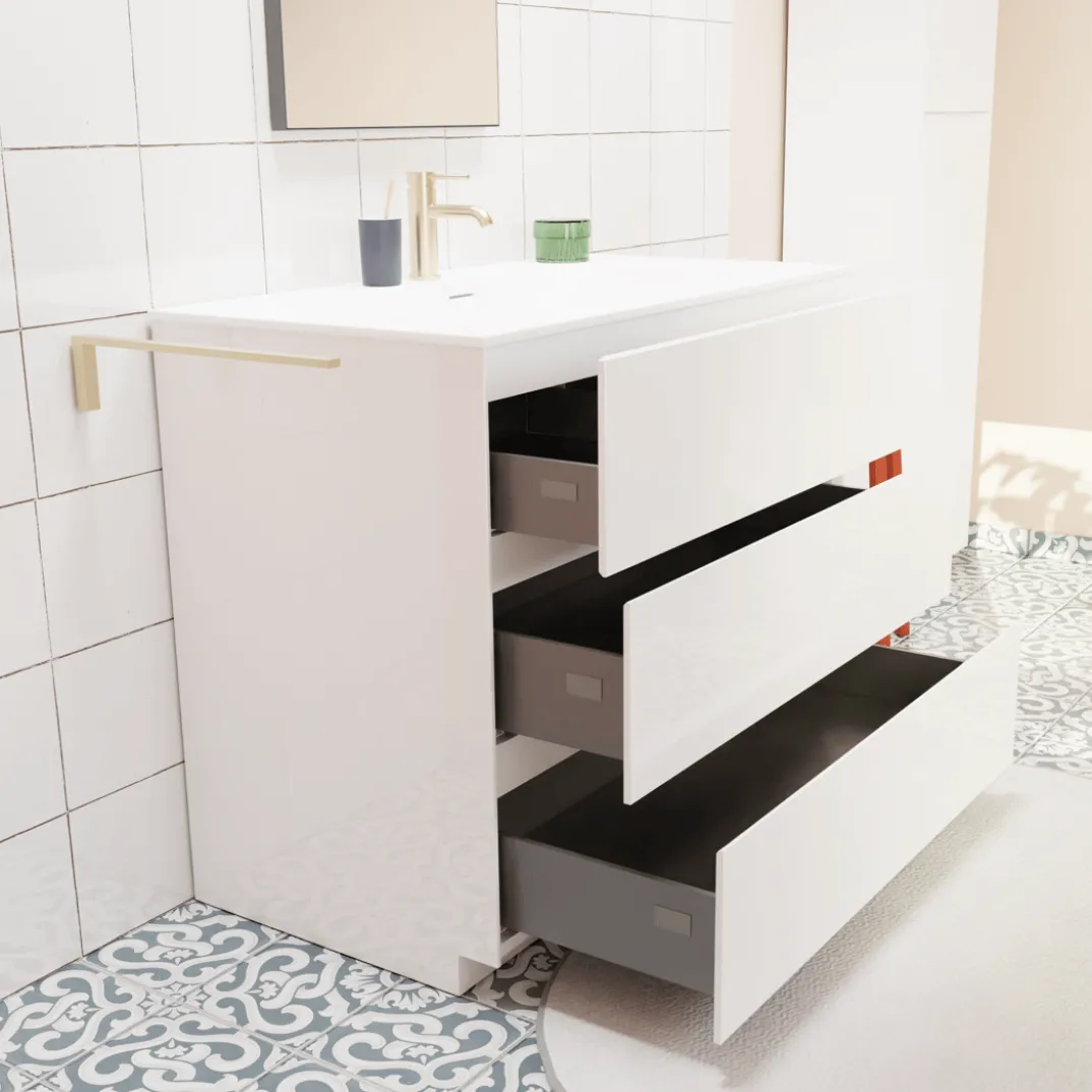 Storke Edge badkamermeubel met Mata wastafel
