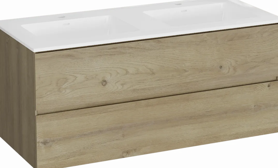Storke Edge badkamermeubel met Bilia wastafel