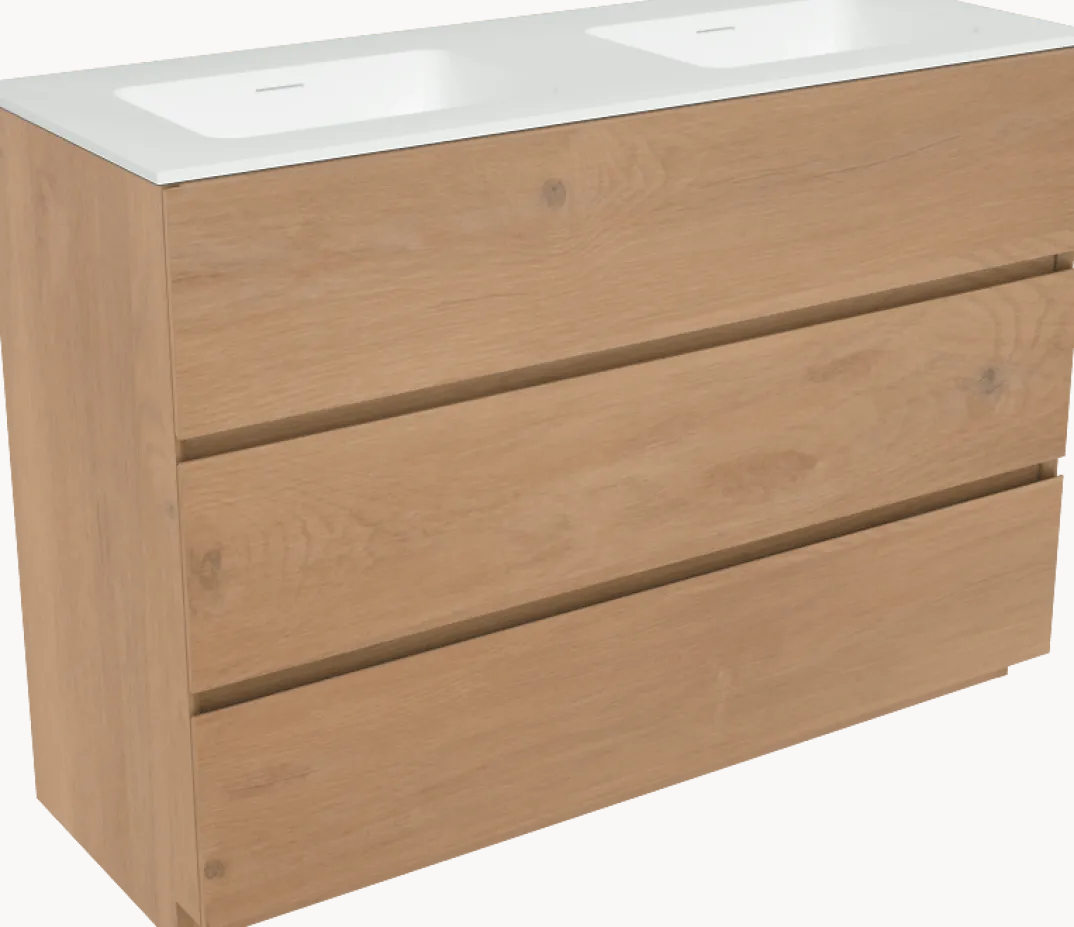 Storke Edge badkamermeubel met Mata wastafel