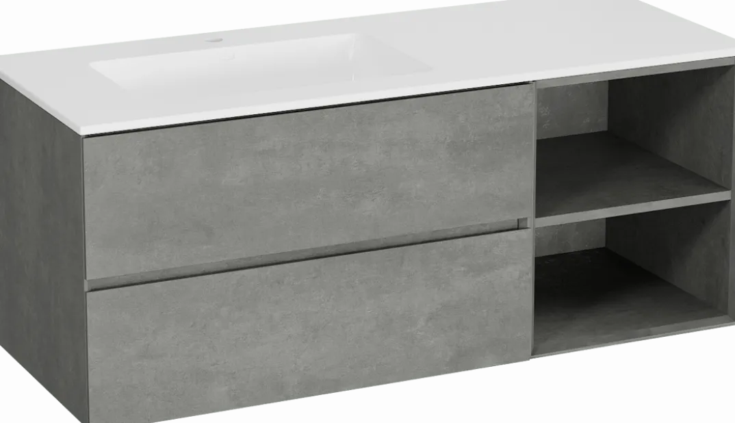 Storke Edge badkamermeubel met Bilia wastafel