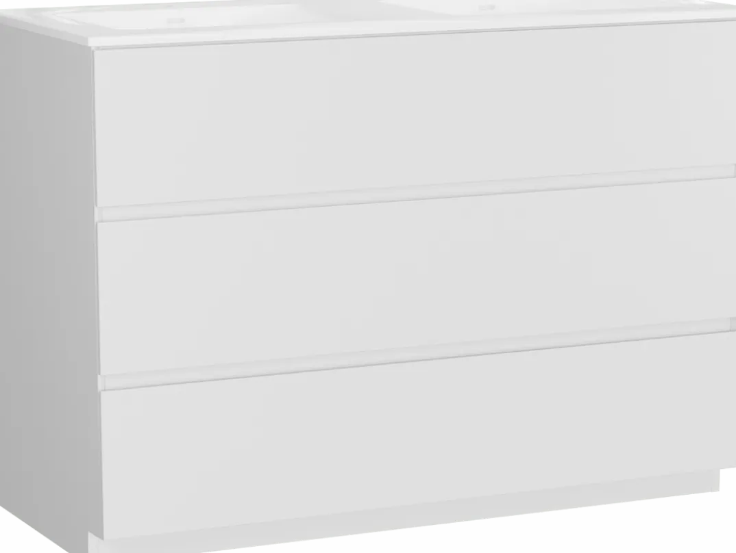 Storke Edge badkamermeubel met Bilia wastafel