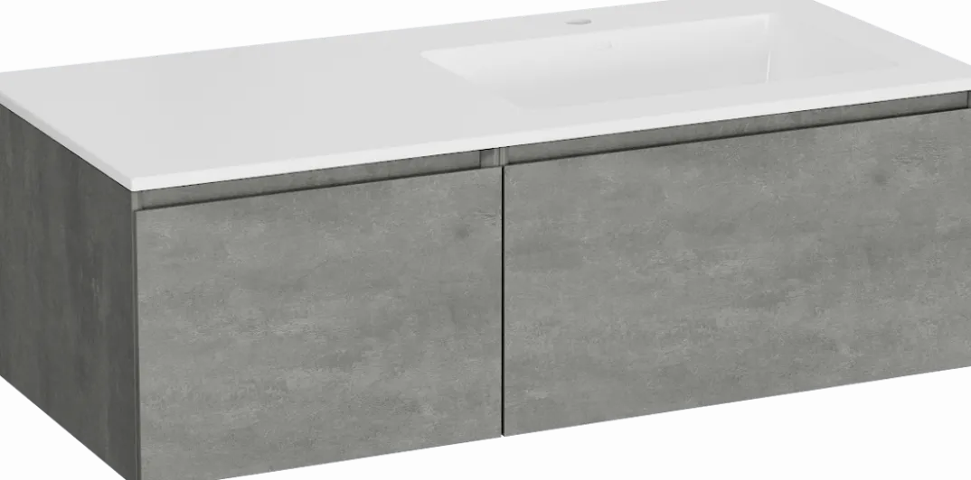 Storke Edge badkamermeubel met Bilia wastafel