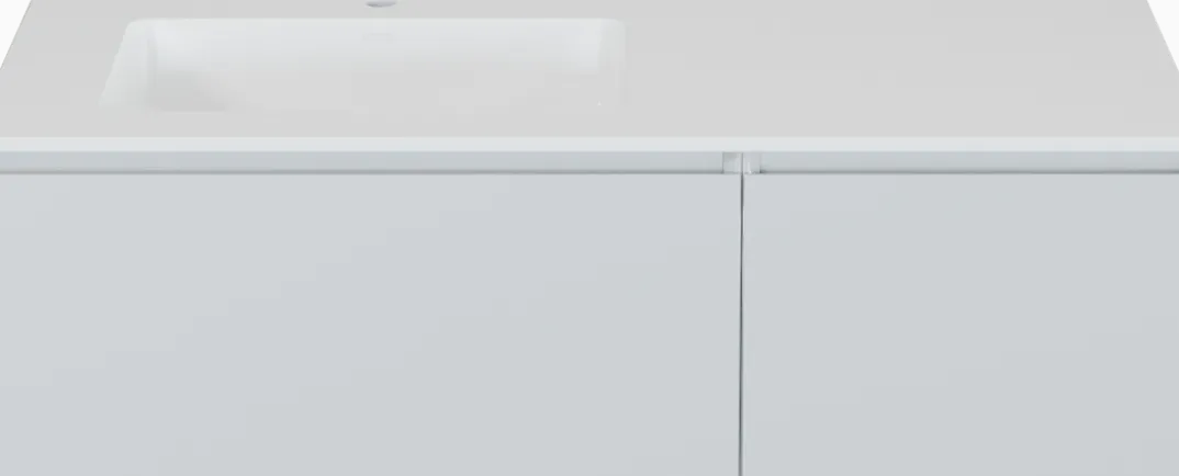 Storke Edge badkamermeubel met Bilia wastafel