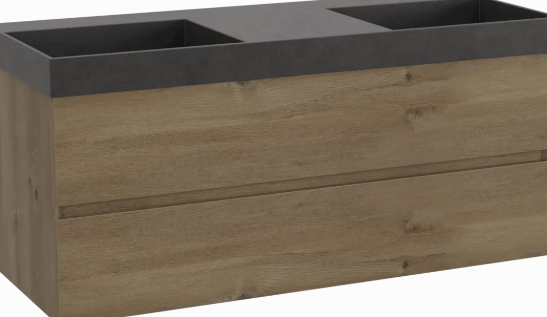 Storke Edge badkamermeubel met Jura wastafel