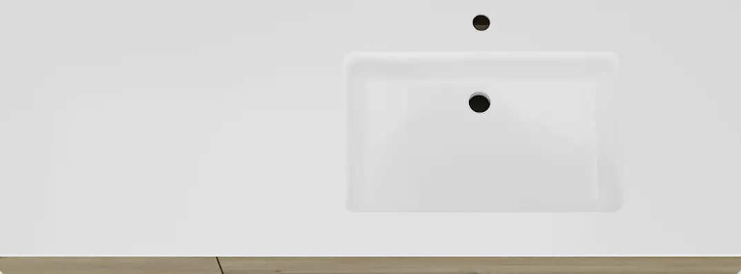 Storke Edge badkamermeubel met Bilia wastafel