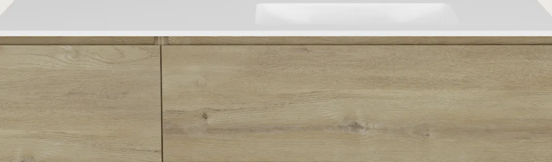 Storke Edge badkamermeubel met Bilia wastafel