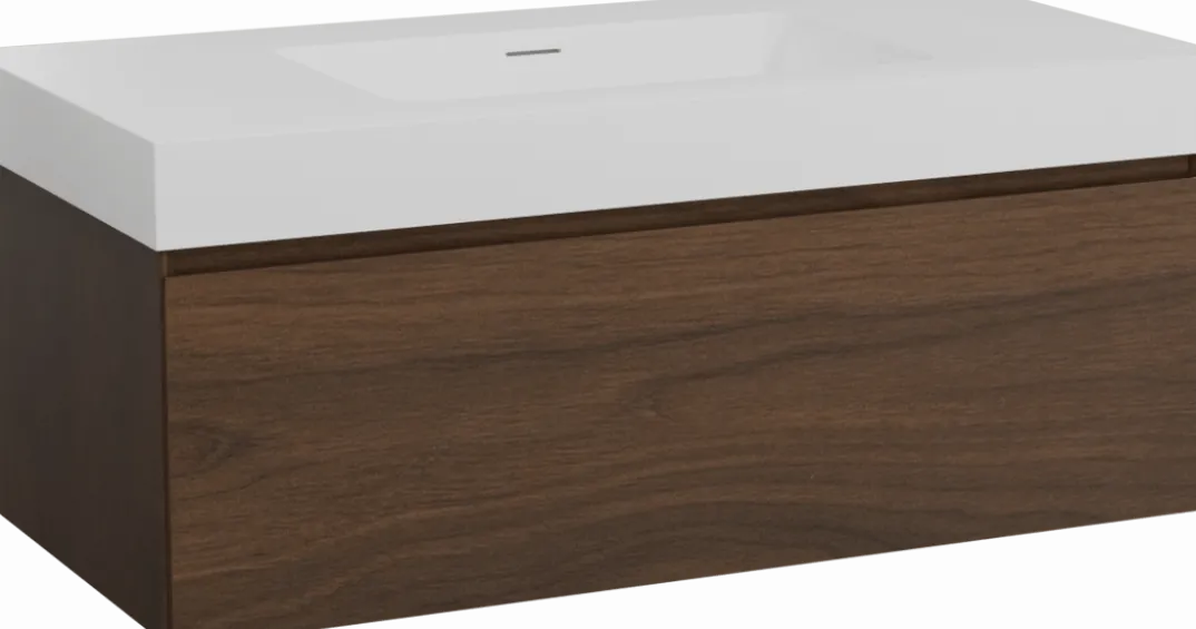 Storke Edge badkamermeubel met Mata High wastafel